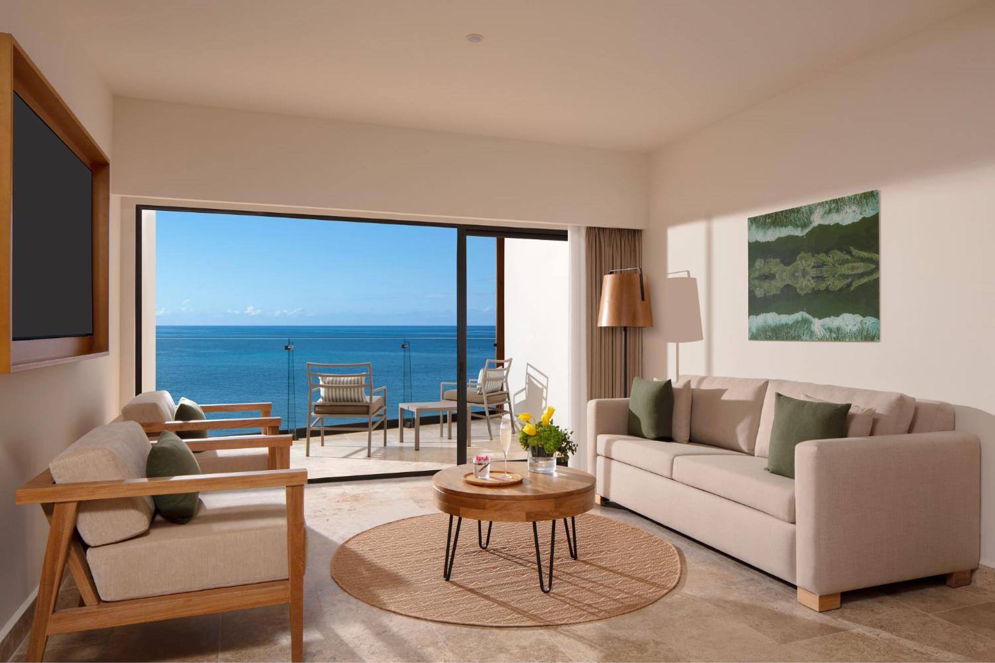 Suite principal con vistas frontales al océano - 1 cama extragrande
